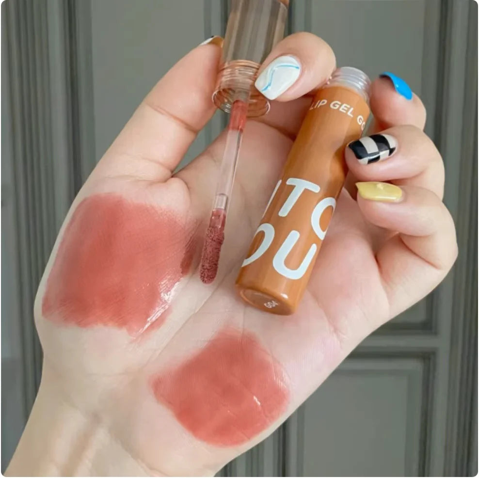 Into You Syrup Lip Gel 2.4G Watery Lip Tint Bare Color Lipgloss Intoyou Authentic Makeup Original Zpaxo