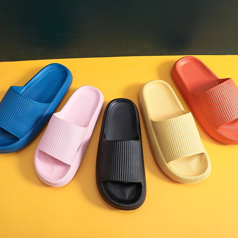 High-quality Outdoor Men's Thick-soled Indoor Slippers Women's