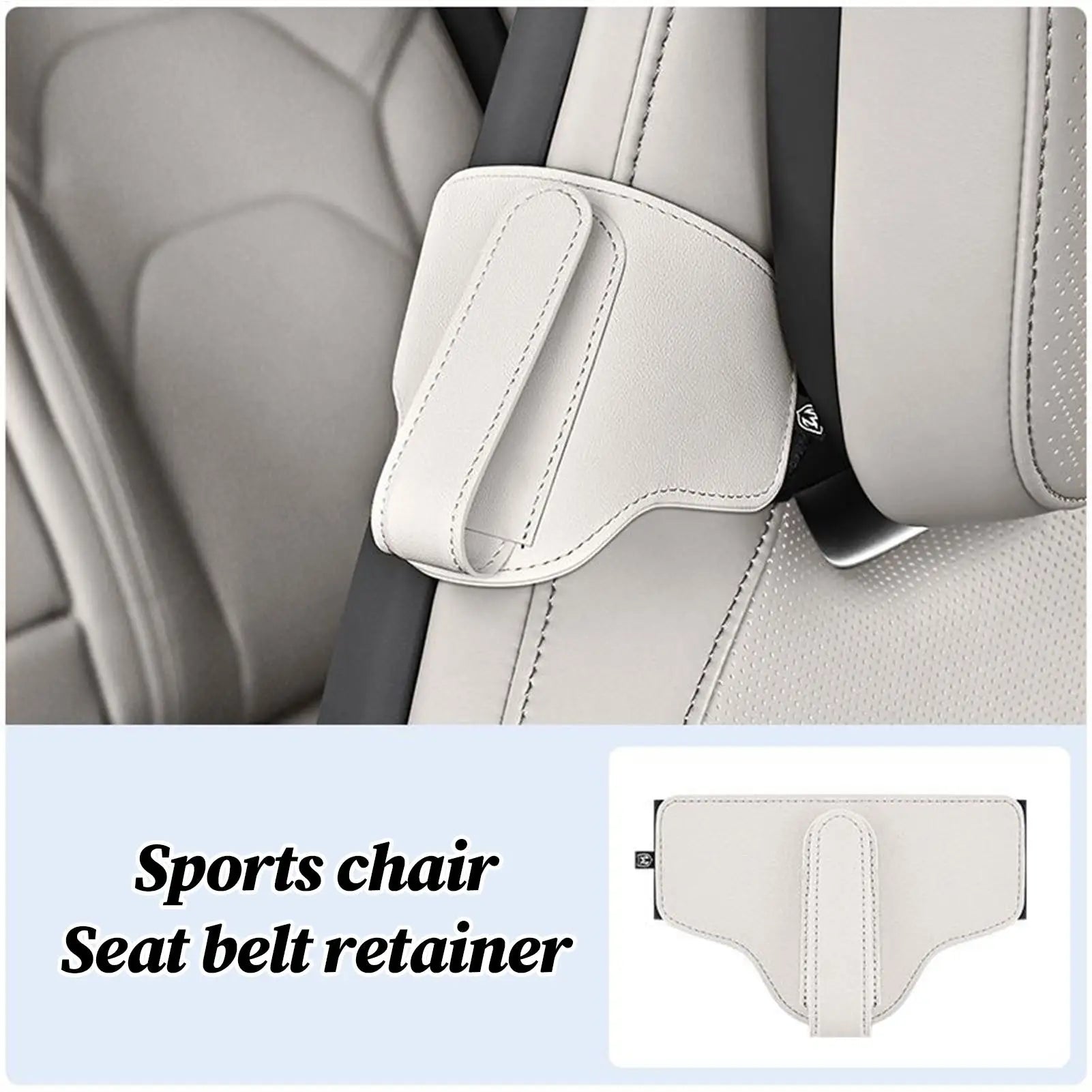 Car Seat Belt Adjuster Shoulder Strap Comfortable Safety Locking Clip