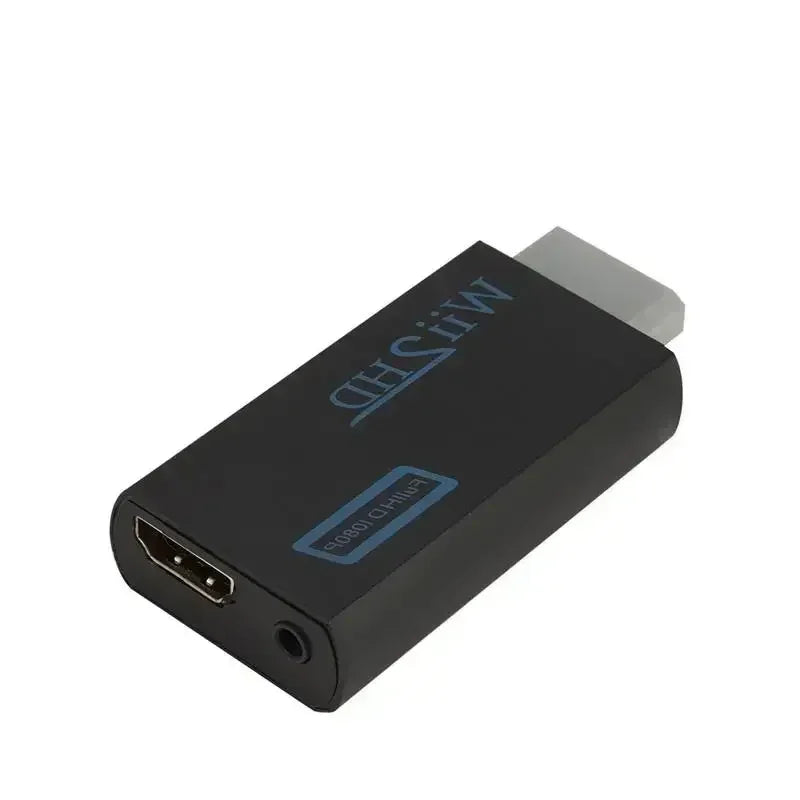 for Wii To HDMI-compatible Adapter Converter 3.5mm Audio For PC HDTV Monitor 1080P 720P Wii2 To HDMI WII2HDMI Converter Adapter Zpaxo