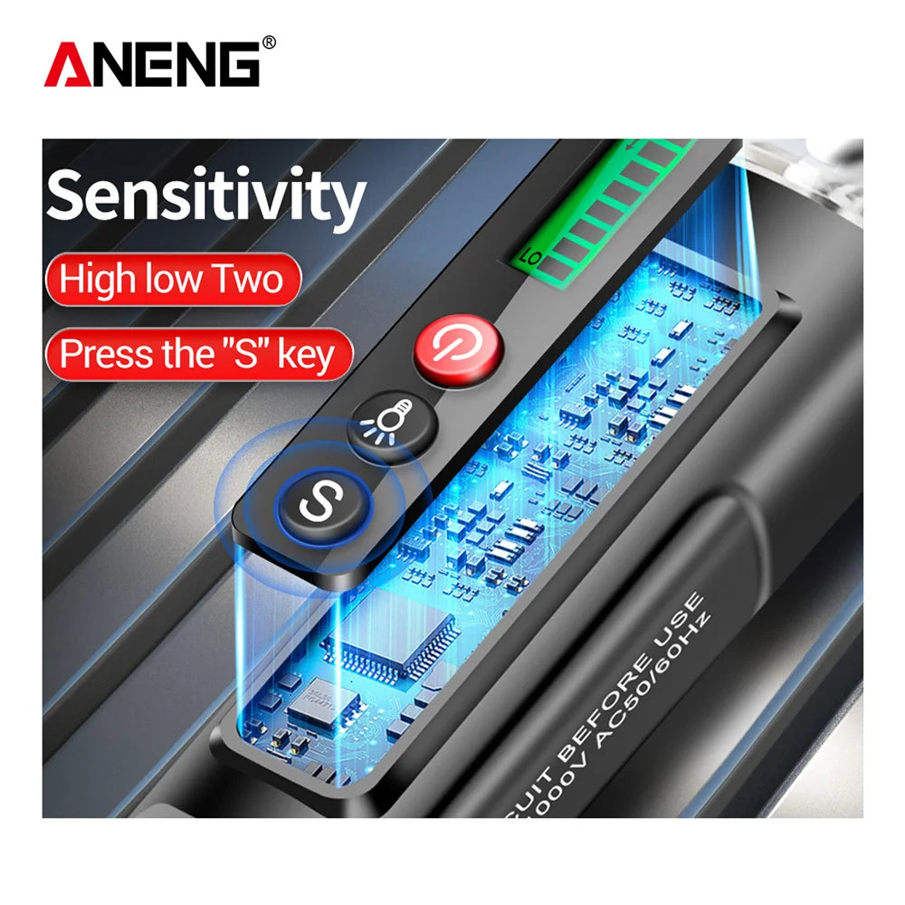 ANENG VC1010 Digital Non-contact Tester Pen Meter 12-1000V Current