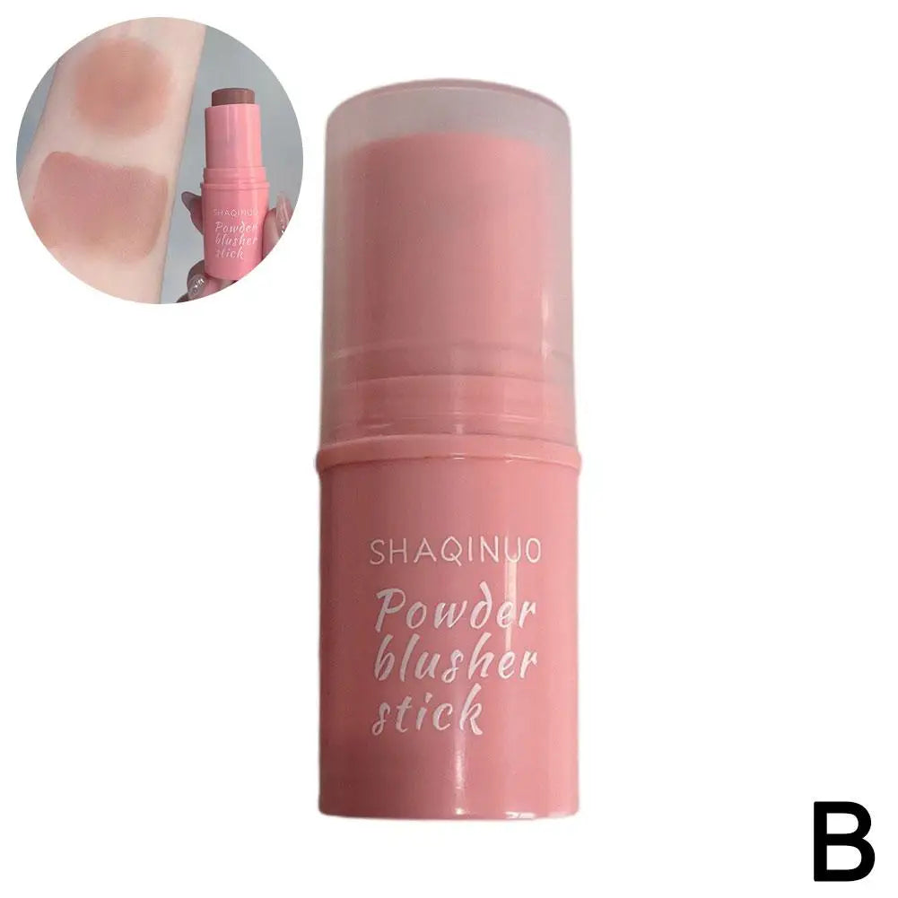 Dual-Use Blush & Lip Gloss Stick – Waterproof Powder Blusher Blush & Lip Stick Zpaxo 02