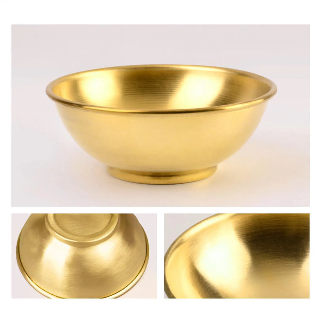 Copper Bowl Large Mixing Dish Bowls Multifunctional Salad Home