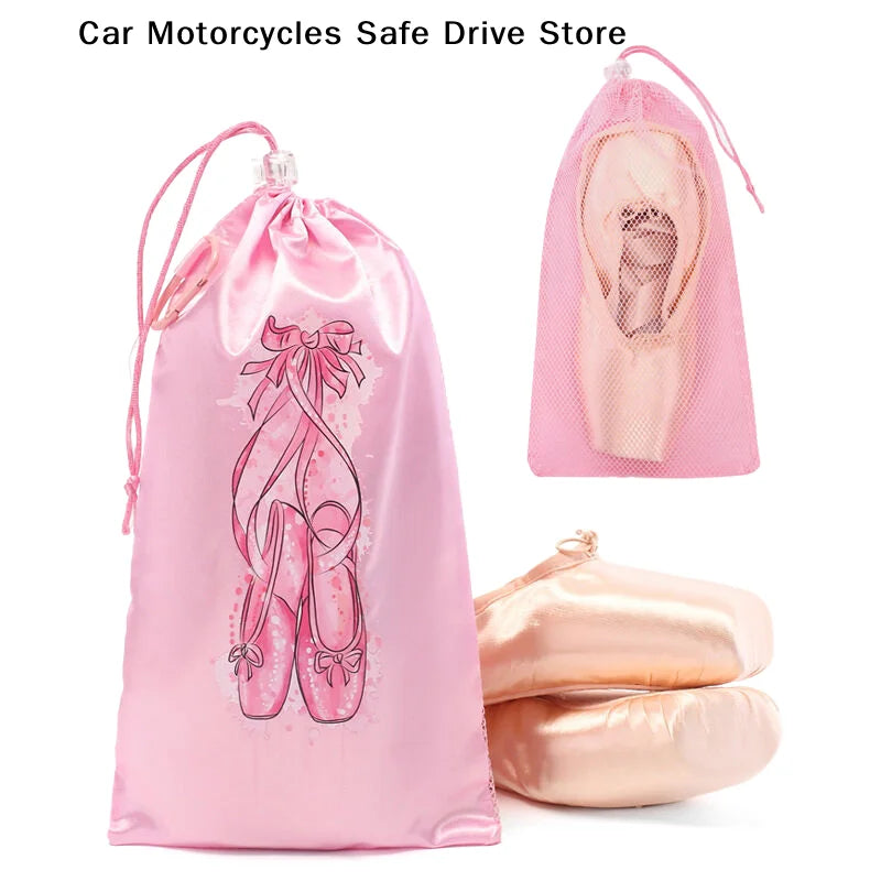 CMDance Shoes Storage Bag Portable Ballet Organizer Handbag Bags
