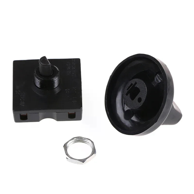 Switch Governor Knob 13AMP 120V-250V 4-Position 3-Speed Fan Selector Zpaxo