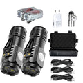 Mini LED Flashlight Type-C Rechargeable – 5 Modes & Pen Clip