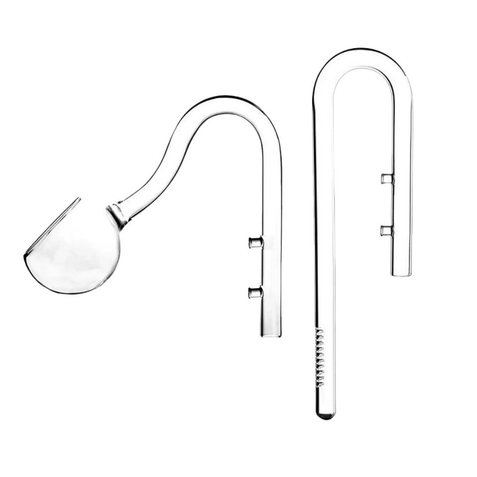 Borosilicate Glass Aquarium Inflow Outflow Pipe Fish Tank Filter Tube