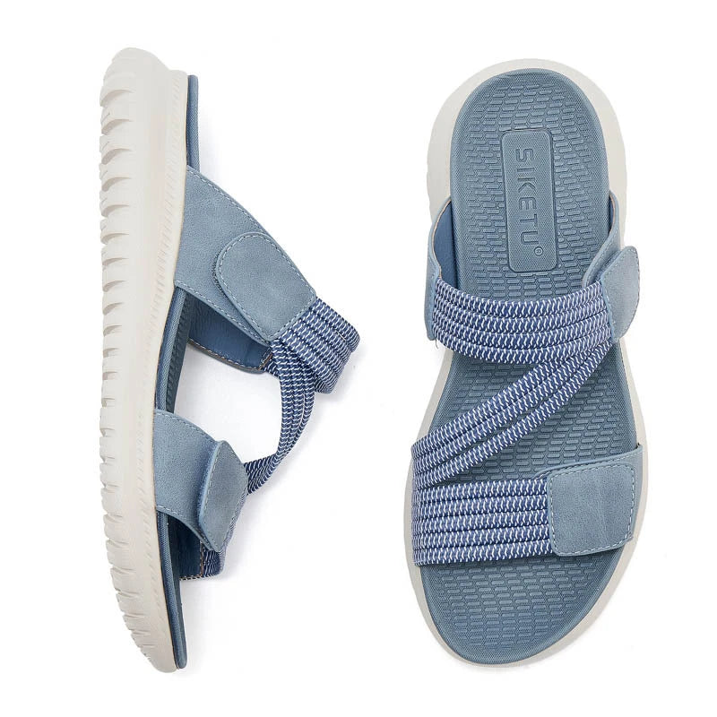 2025 Summer Sandals Women Light Sports Comfortable Rubber Large Zpaxo