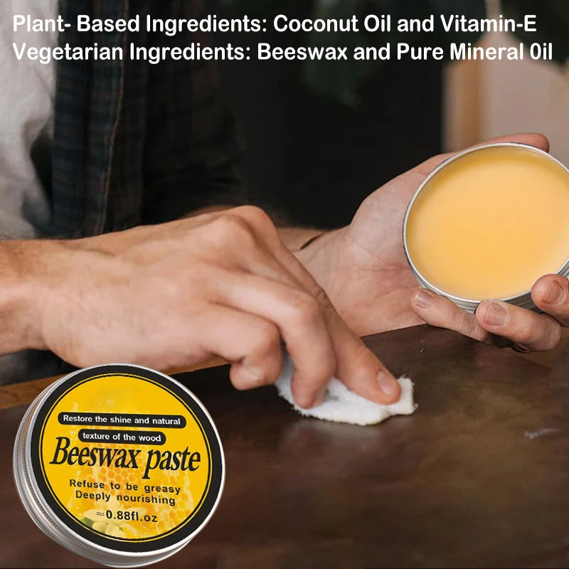 Chopping Board Beeswax Paste 3 25 80gFood Grade Coconut Oil Vitamin E