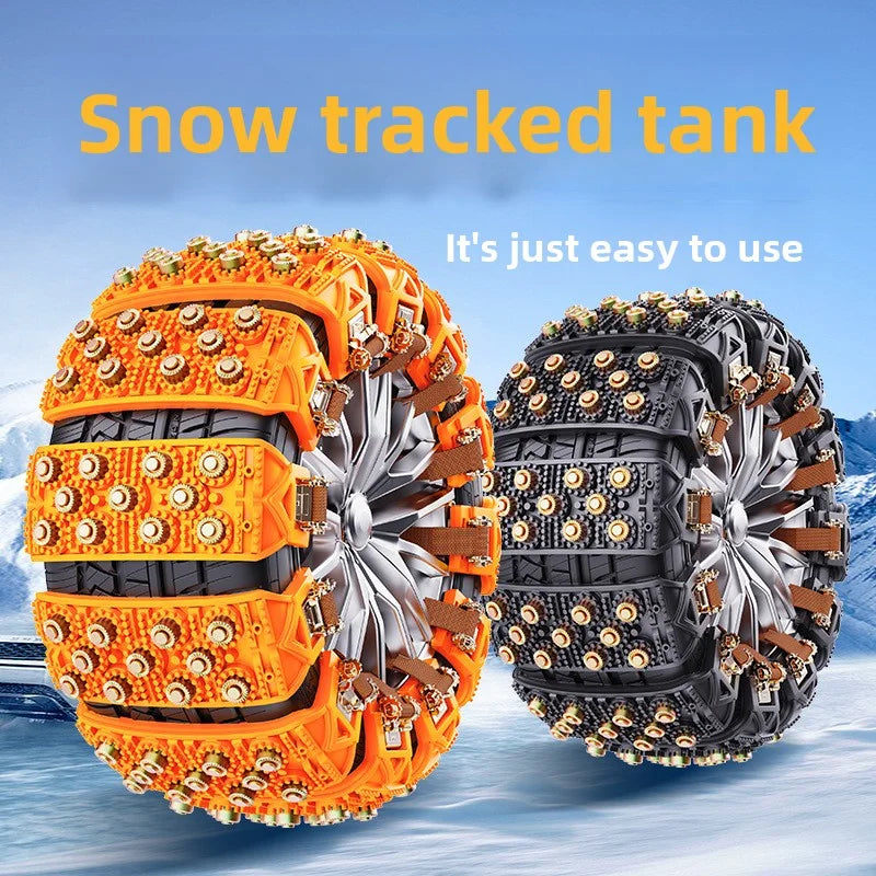 Universal TPU Snow Traction Chains – SUV, Car & Off-Road