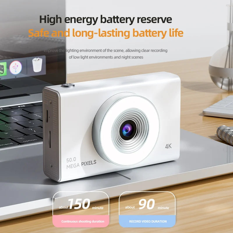 Digital Camera 4K High-definition 50 Million Pixels Autofocus