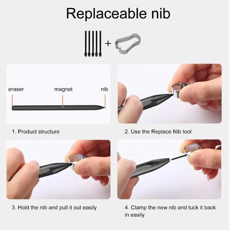 652F EMR Tablet Pen Touches 4096 Pressure Detection Scribe Max3 Zpaxo