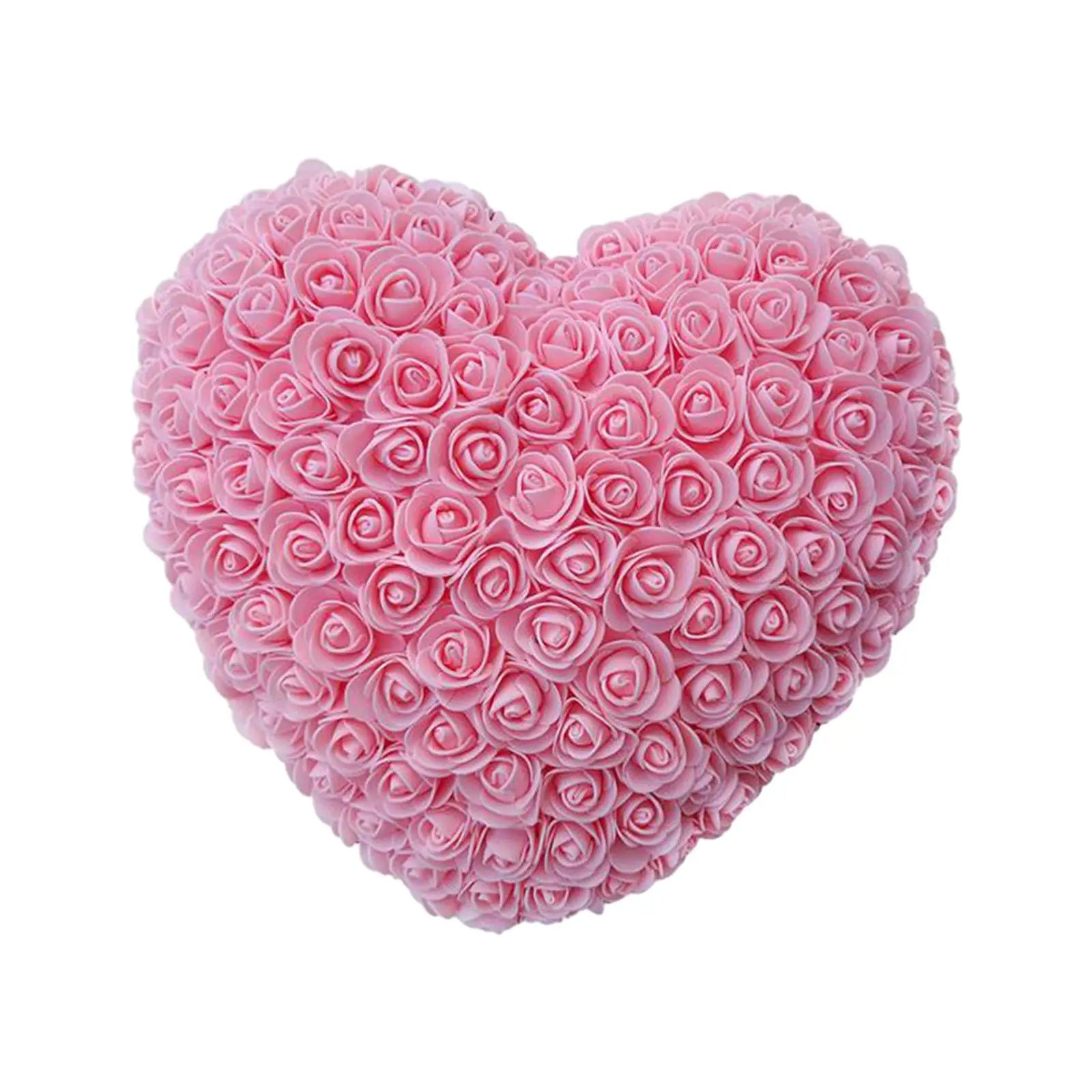 Valentine's Day Rose Heart Rose Flower Valentines Gifts Preserved Roses for Wife Daughter Girlfriend Friend Her Anniversary Zpaxo Pink