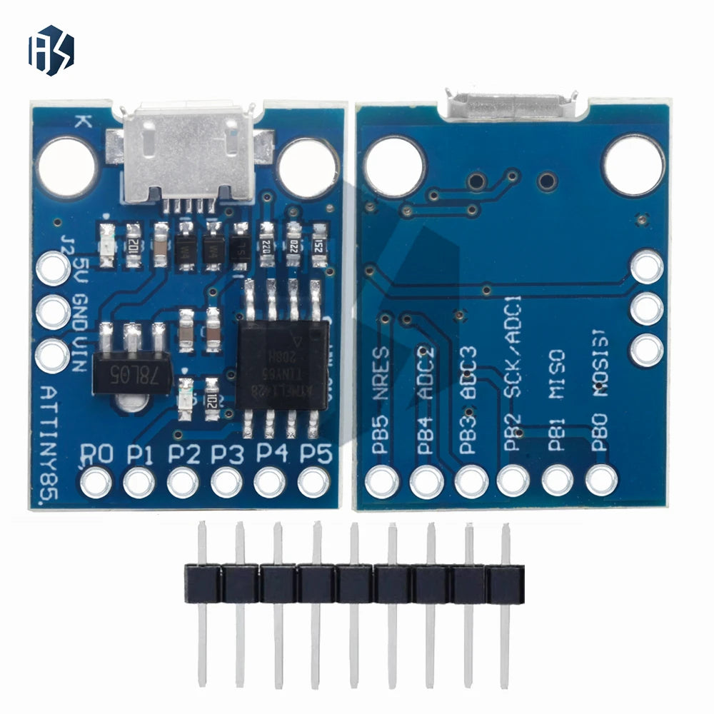 Blue Black TINY85 Digispark Kickstarter Micro Development Board Zpaxo