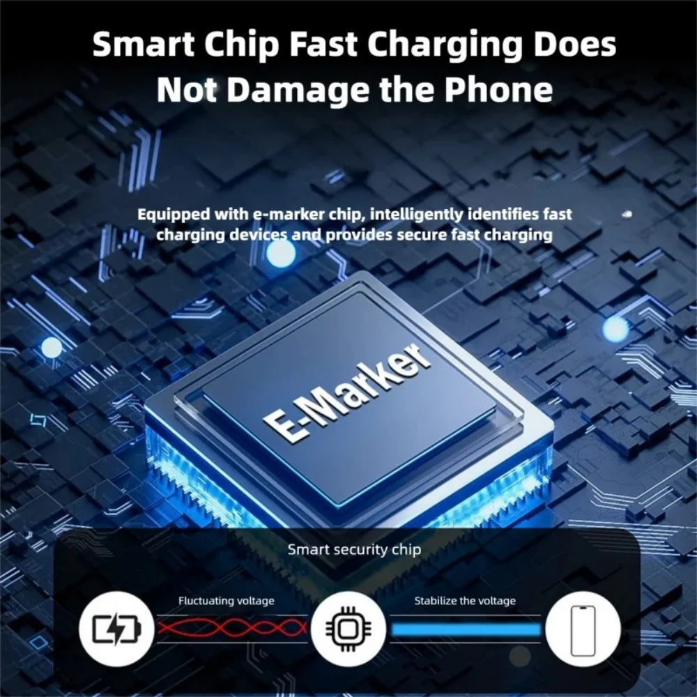 100W USB-C to USB-C Fast Charging Cable 1.5m – 5A USB-C Charging Cable Zpaxo