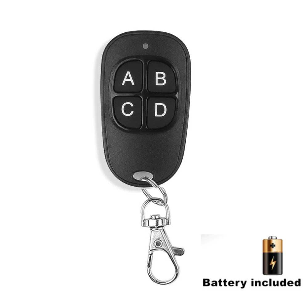 433MHz Remote Control Copy Code 4 Key Wireless Transmitter Duplicator