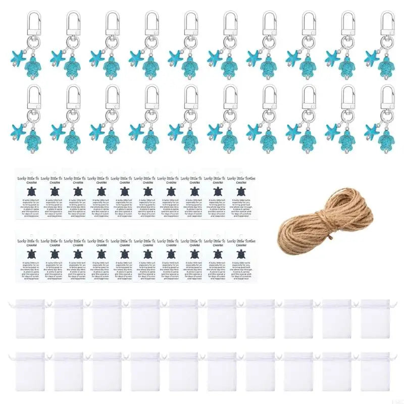 Cartoon Animal Rings Resin Keychain Backpacks Bag Charm