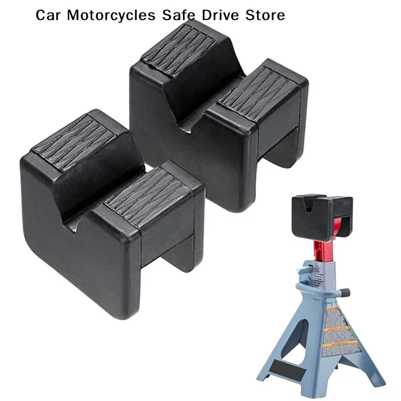 Car Jack Rubber Pad Slotted Lift Stand Pads Universal Repair Tools