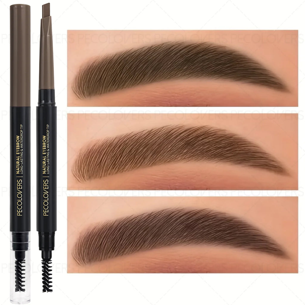 1PC Automatic Rotating Eyebrow Pencil, Waterproof and Sweatproof, Non-smudged, Durable, Naturally Colored Wild Eyebrows Zpaxo