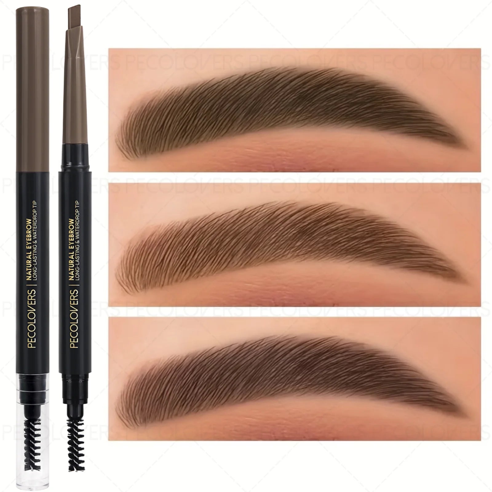 1PC Automatic Rotating Eyebrow Pencil, Waterproof and Sweatproof, Non-smudged, Durable, Naturally Colored Wild Eyebrows Zpaxo