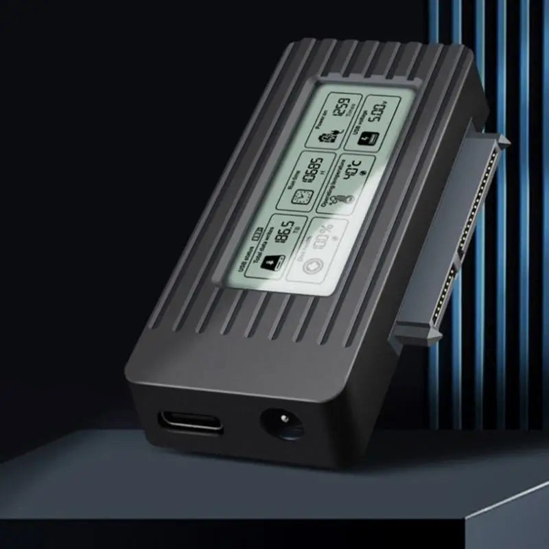 652F Hard Drive Caddy with Terrific Compatibility Support 2.5 and 3.5inch Hard Drive HDDs Support USB3.1 TypeC 6Gbps Zpaxo