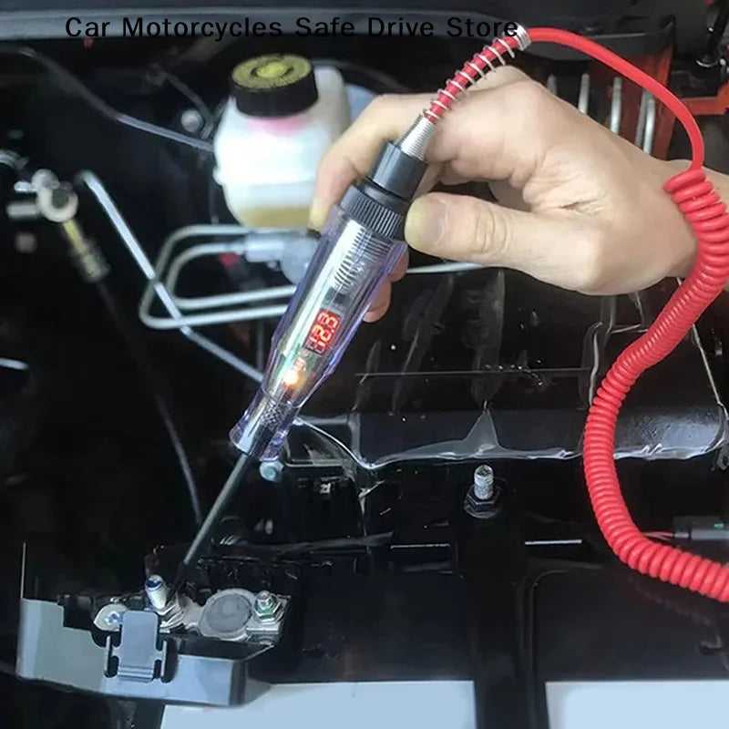 CMHot Heavy Duty 5-120V Backlit Digital LED Circuit Tester Auto Test
