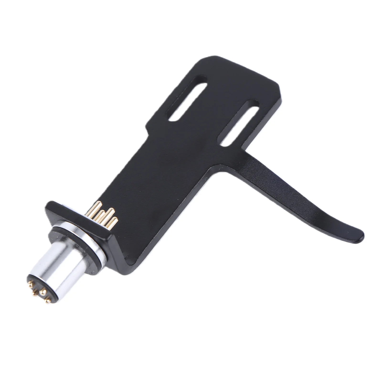 Universal Phono Headshell 4 Lead Wires Cartridge Aluminum Alloy LP