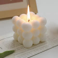 Creative Ball-shaped Soy Wax Magic Cube Aromatherapy Candle High-end