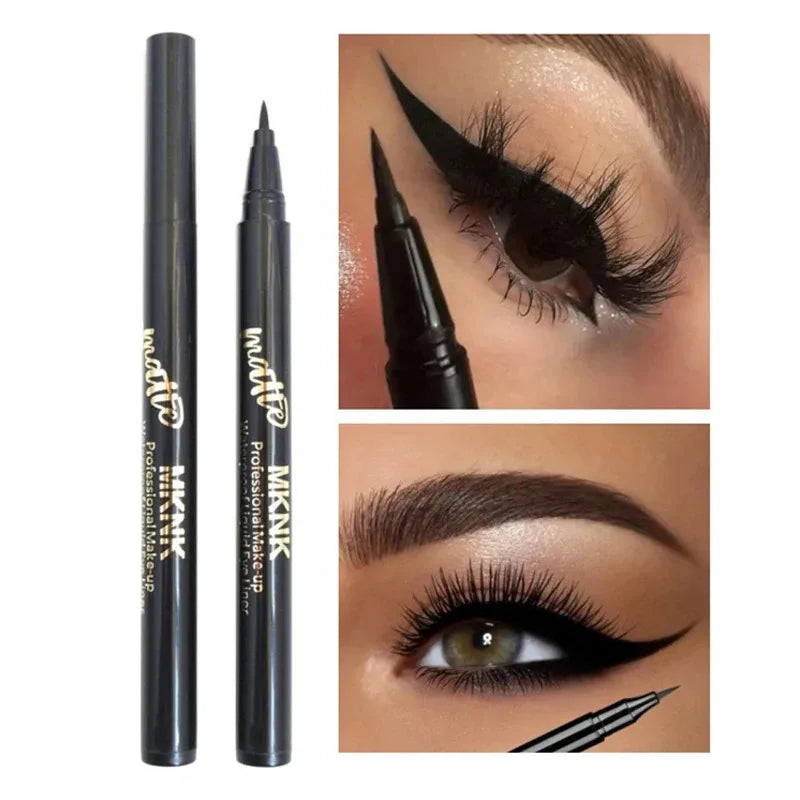 Ultra Thin Quick-dry Eyeliner Pencil Lasting Smooth Matte Black Lower Eyelash Eye Liner Pen Liquid Eyeliner Pen Eyes Cosmetics Zpaxo