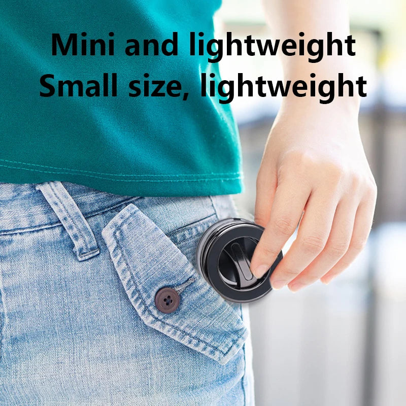 Magnetic Vacuum Adsorption Phone Car Holder Foldable 360 Rotation