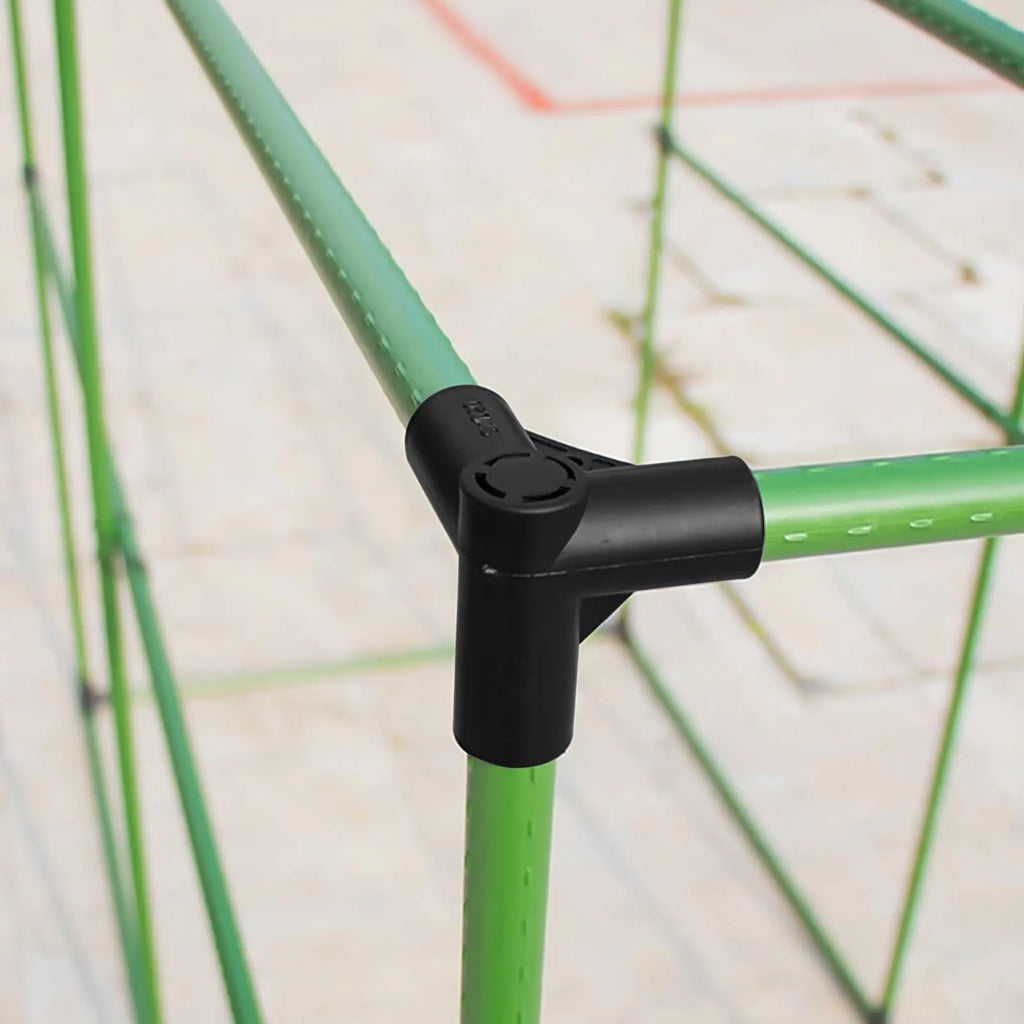 10Pcs Premium PP 3-Way 4-Way Corner Connectors for Greenhouse Grape Trellis Sunscreen Shed Gardening Plastic Tube Fittings 20Mm Zpaxo