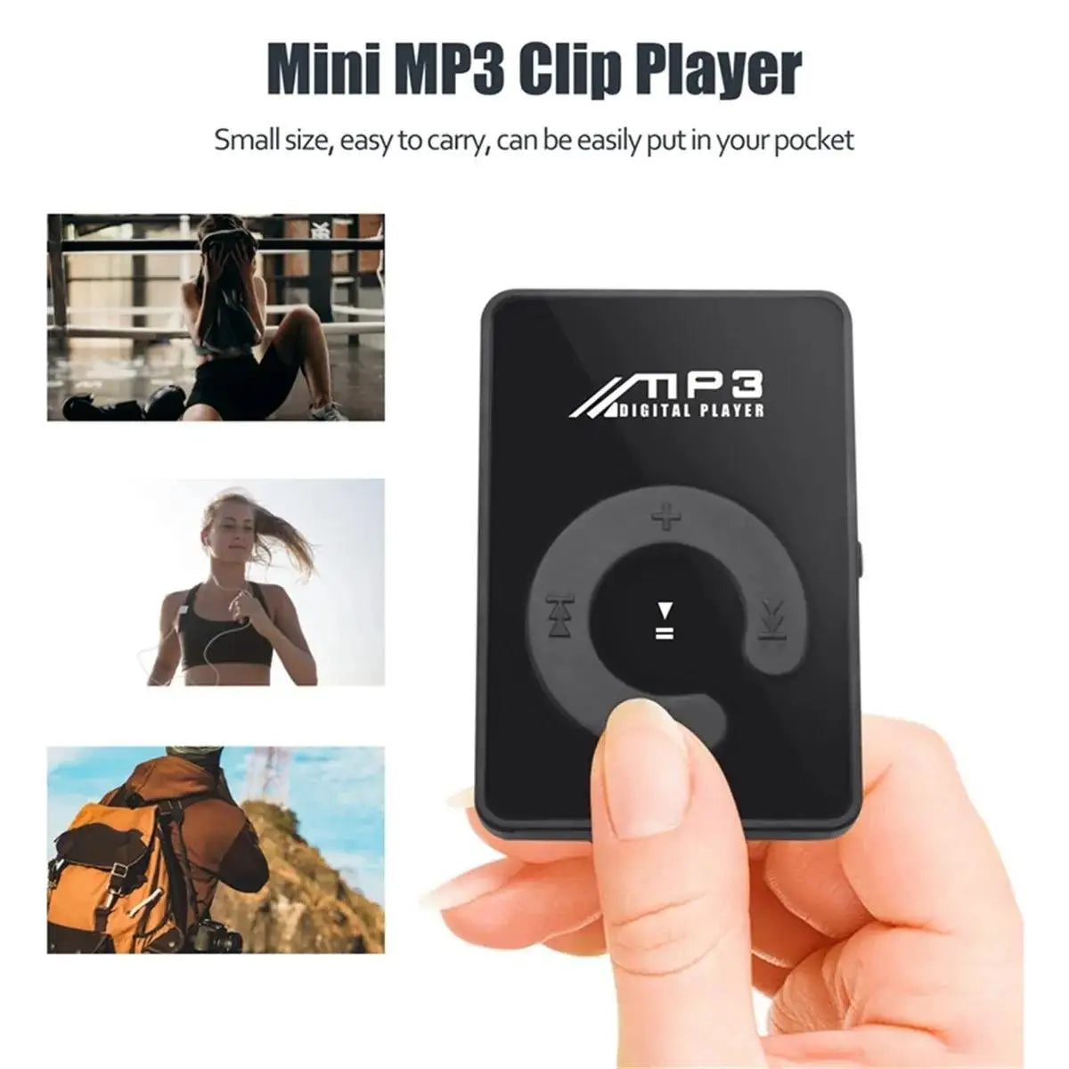 C Key MP3 Player Bluetooth 5.0 Music Stereo Speaker Mini MP4 Video Playback FM Radio Recording For Walkman Support SD TF Card Zpaxo