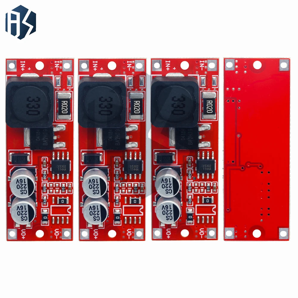 3.7V-5V to 9V/12V/15V 1A DC-DC Step-Up Boost Module Non-Isolated Voltage Regulator for DIY & Automotive Zpaxo
