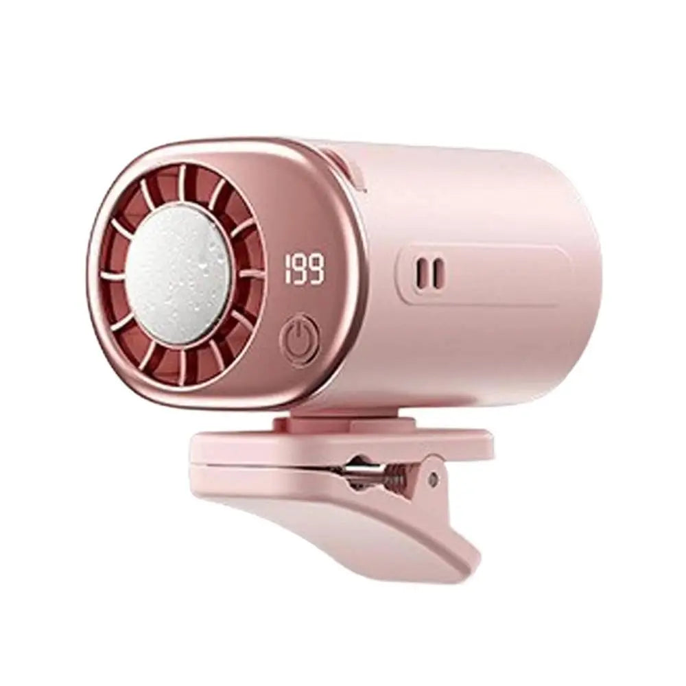 2000mAh Portable Clip Fan 199 Speeds Strong Airflow 360 Degree Zpaxo D