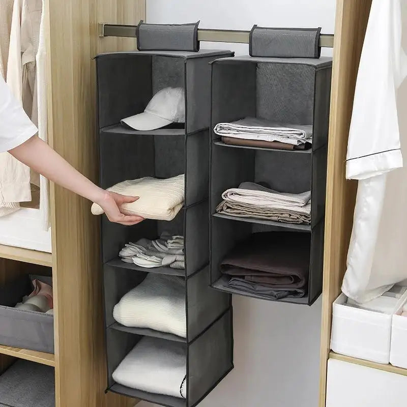 1 3 4 Layer Storage Hanging Bag Multifunctional Clothing Organizing