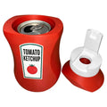 Soda Can Sleeve Non-Slip Novelty Bottle Holder Fit 330 ML Tomato Sauce Bottle Shape Beer Can Sleeve for Coffee Soda Water Cooler Zpaxo A China Mainland