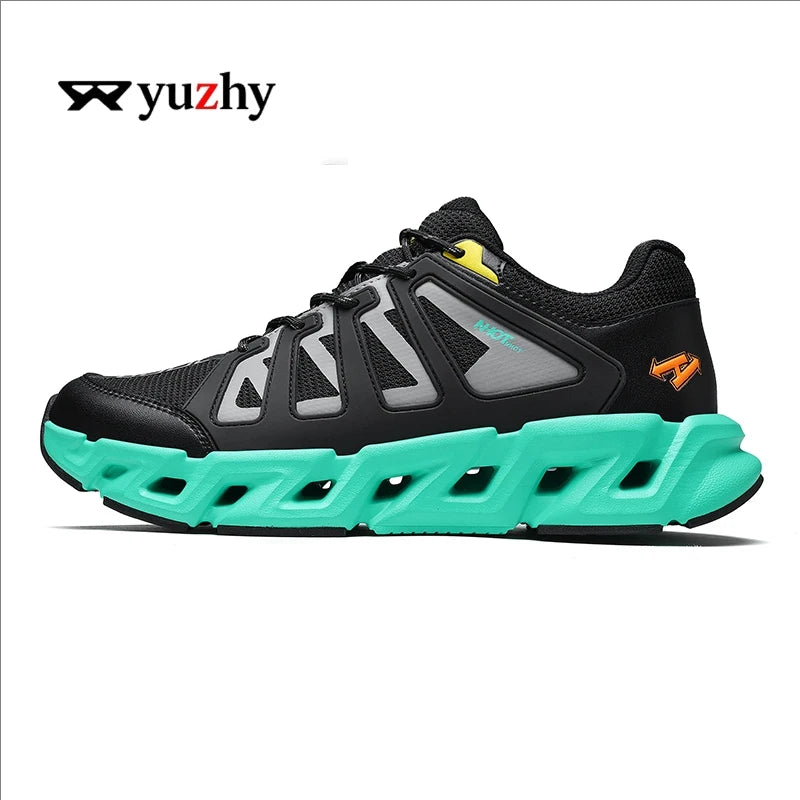 Men's Casual Sneakers Luxury Trainer Shoes Breathable Race Running