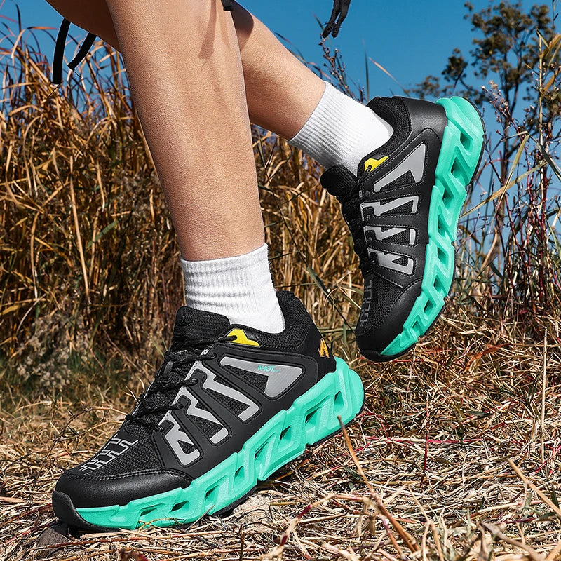 Men's Casual Sneakers Luxury Trainer Shoes Breathable Race Running