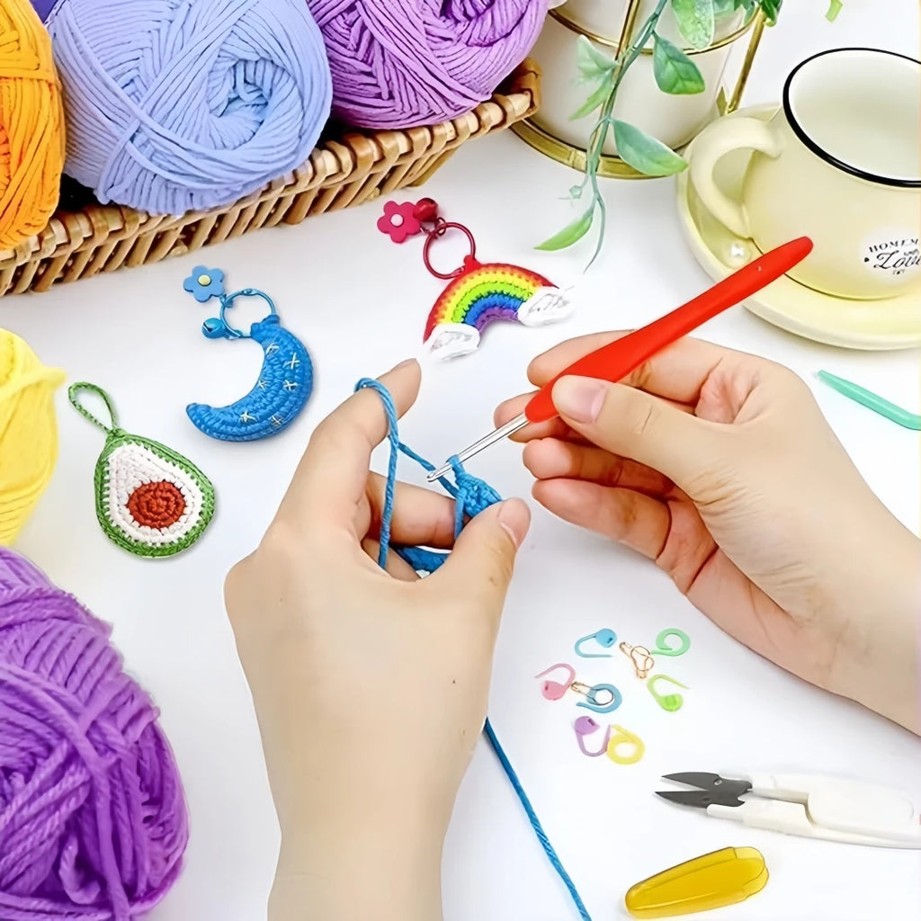 Crochet Kit for Beginners Adults Crochet Kits for Beginners Kids Knitting Needles & More Ideal Beginner Kit Zpaxo