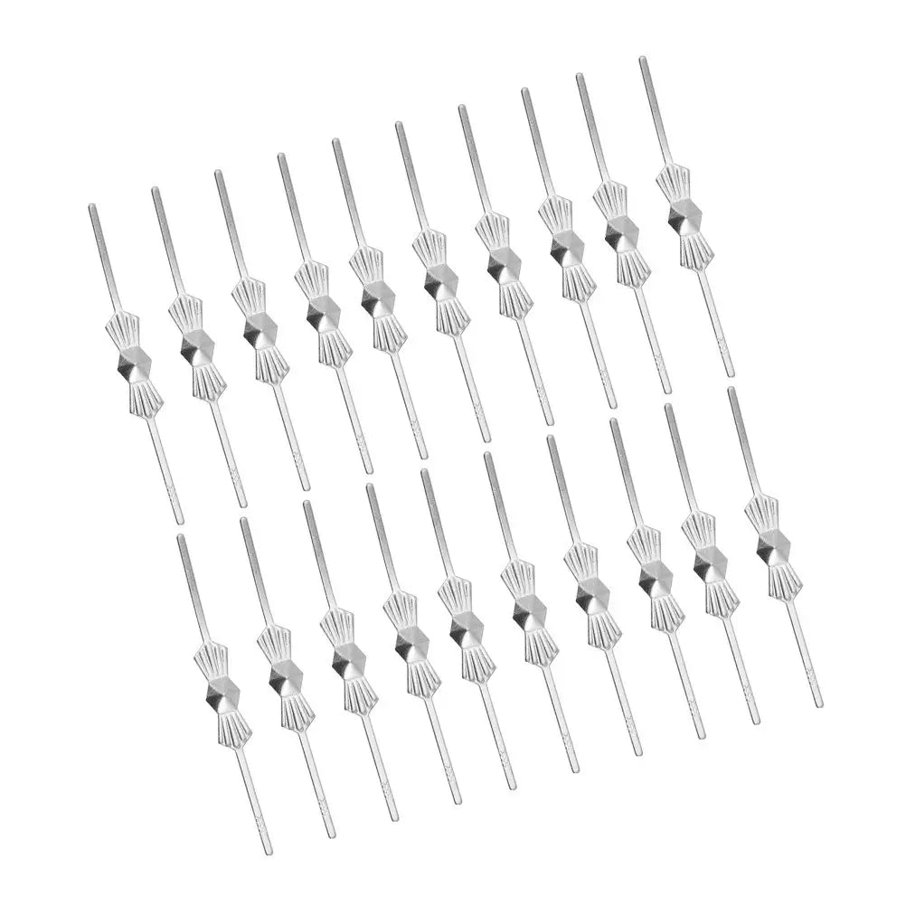 Crystal Connectors Metal Bow Tie Clips Chandelier Fastening Pins Lamp