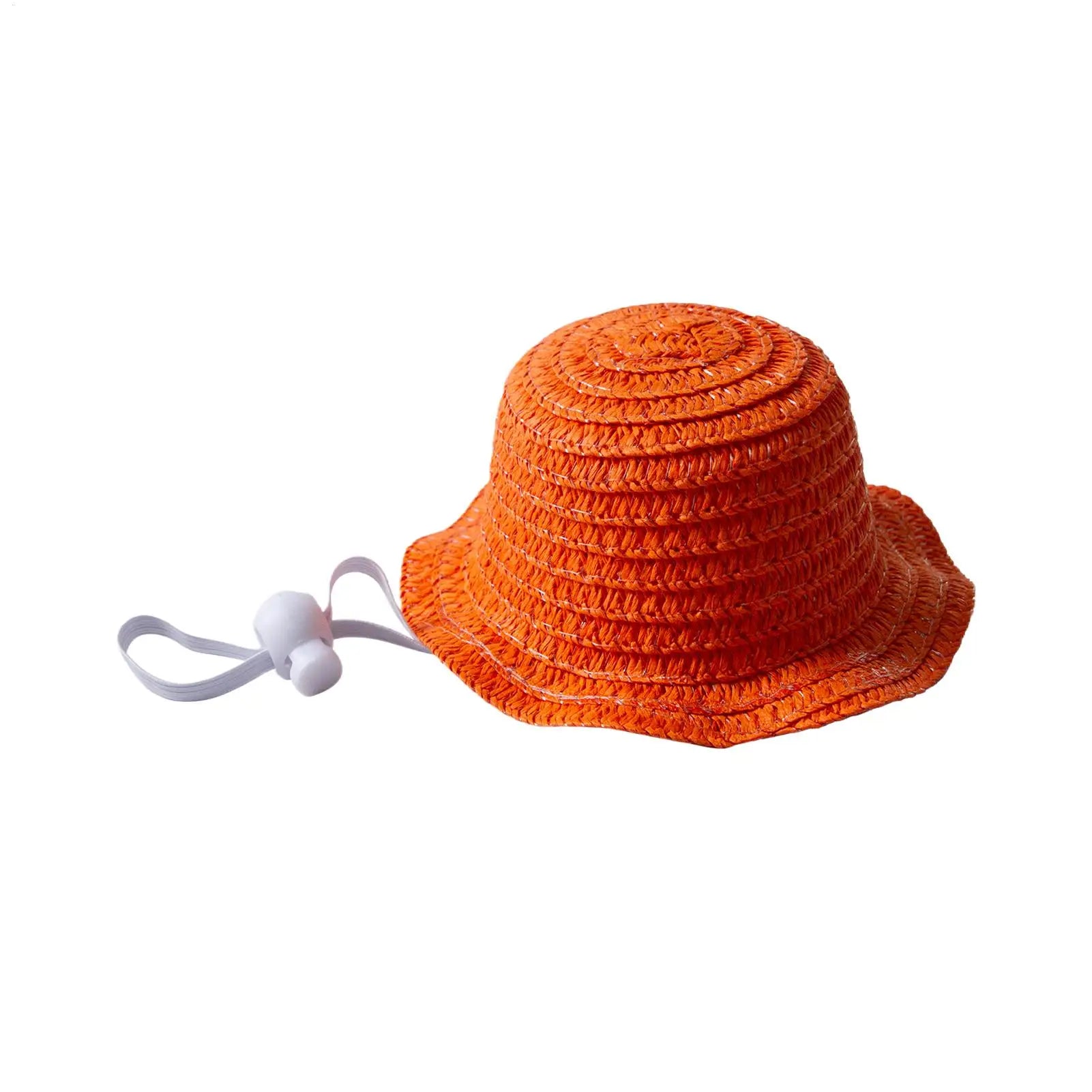 Pet Straw Sun Hat – Lightweight Breathable Cat & Dog Beach Cap Pet Sun Hat Zpaxo