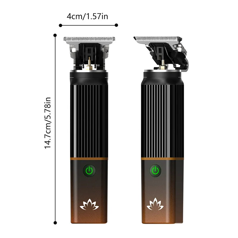 1 Handheld Hair Clippers USB Charging Portable Electric Shaver