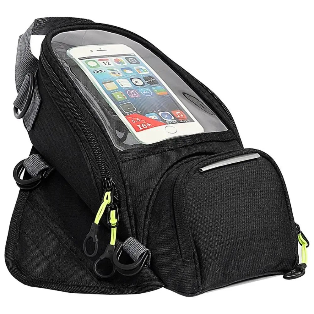 Waterproof Motorcycle Tail Bag Durable Practical Motorcycle Waterproof Bag Pocket Anti-slip Motorcycle Tank Bag Saddle Zpaxo