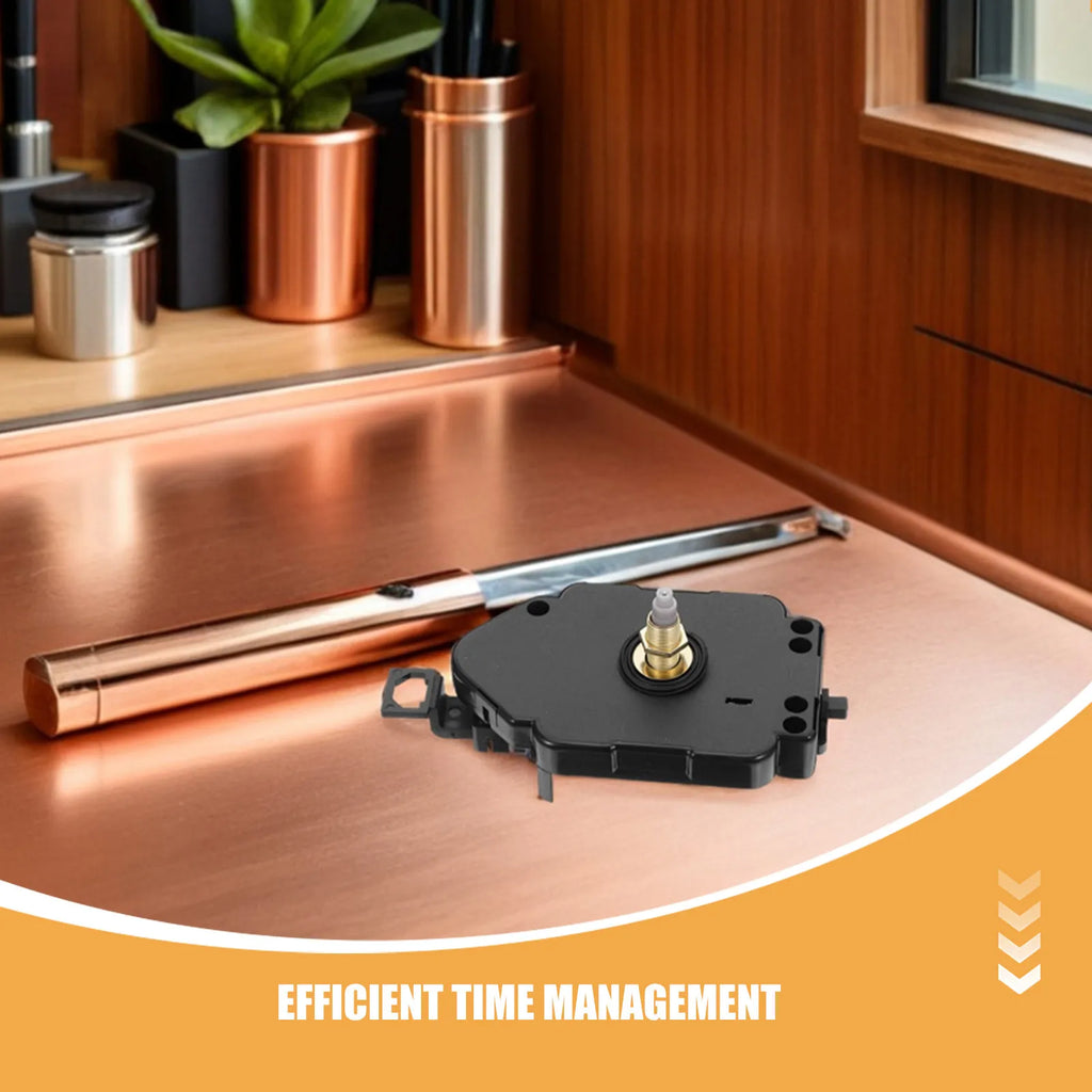 Silent Pendulum Clock Movement Quartz Sweep Mechanism Thread Wall