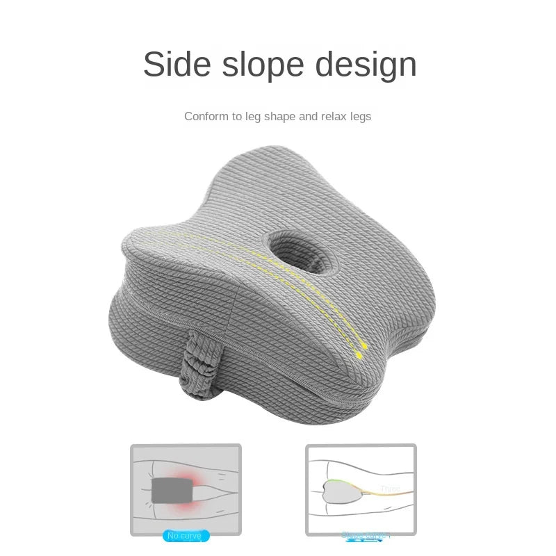 Memory Cotton Leg Pillow Quick Rebound Home Pregnant Women Portable Support Knee Pillow Foot Pillow Knee Pillow Leg Pillow Zpaxo
