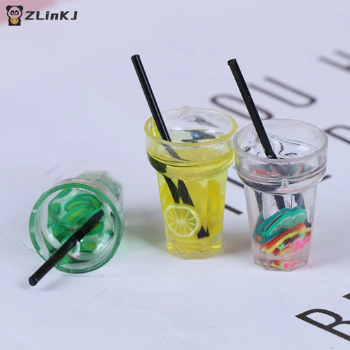 ▶1Pcs 1:12 Scale Cup Drink For Dollhouse Miniature Toy Doll Food Kitchen Accessories Zpaxo