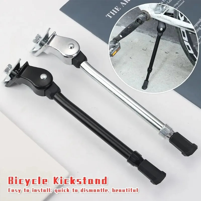 Adjustable Alloy Bike Kickstand – Heavy Duty Mountain Bicycle Prop Bike Kickstand Zpaxo