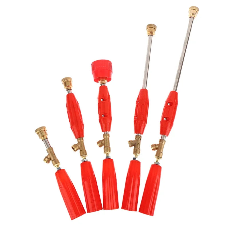 1Pc Garden Sprayer Nozzle High Pressure Water Spray Sprinklers Adjustable Power Sprayer Nozzle Spraying Rod Agriculture Tools Zpaxo