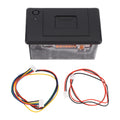 Embedded Thermal Receipt Printer Serial Port Microcontroller Secondary Development MCU Printing Module USB TTL 232 BT Port Zpaxo black