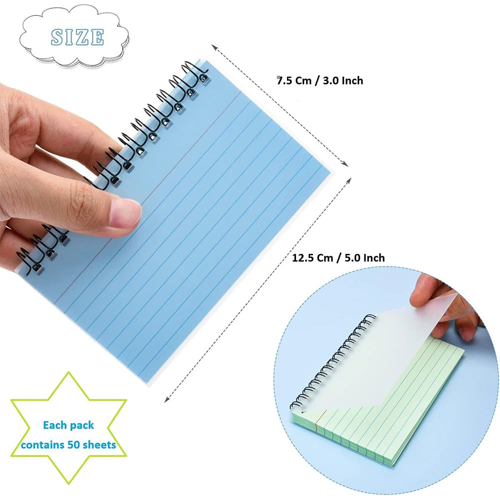 3x5 Ring Index Flash Cards – 50–250 Sheets | Study Notecards